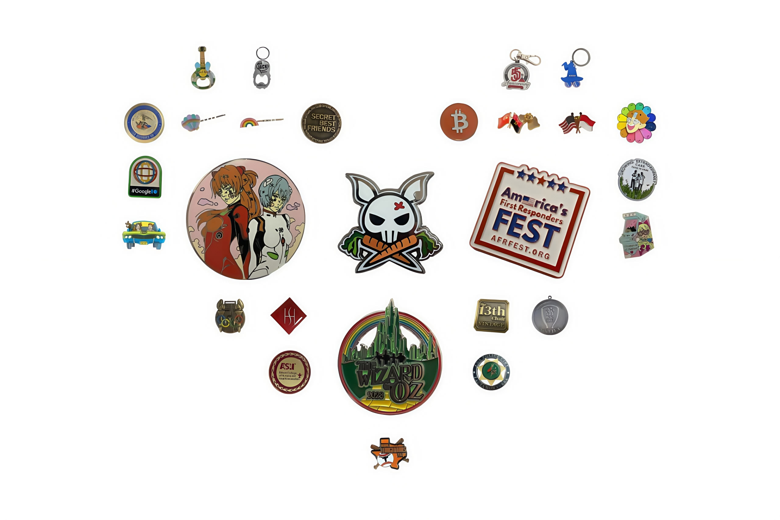 How’s a badge made?