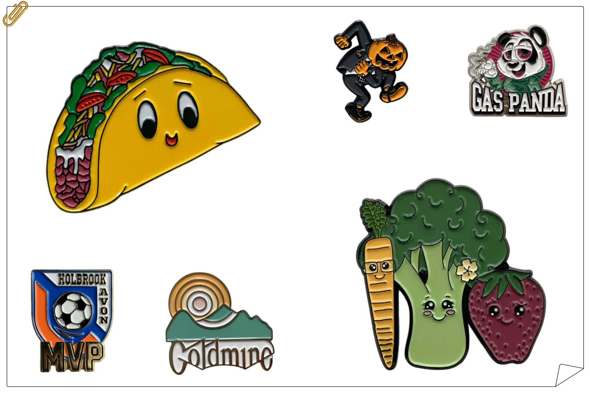 custom-soft-enamel-pins-food-fun-cartoon-graphic-collection