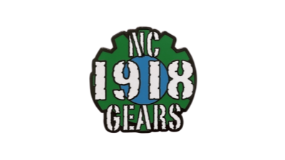 Hard Enamel Gear Logo Pin