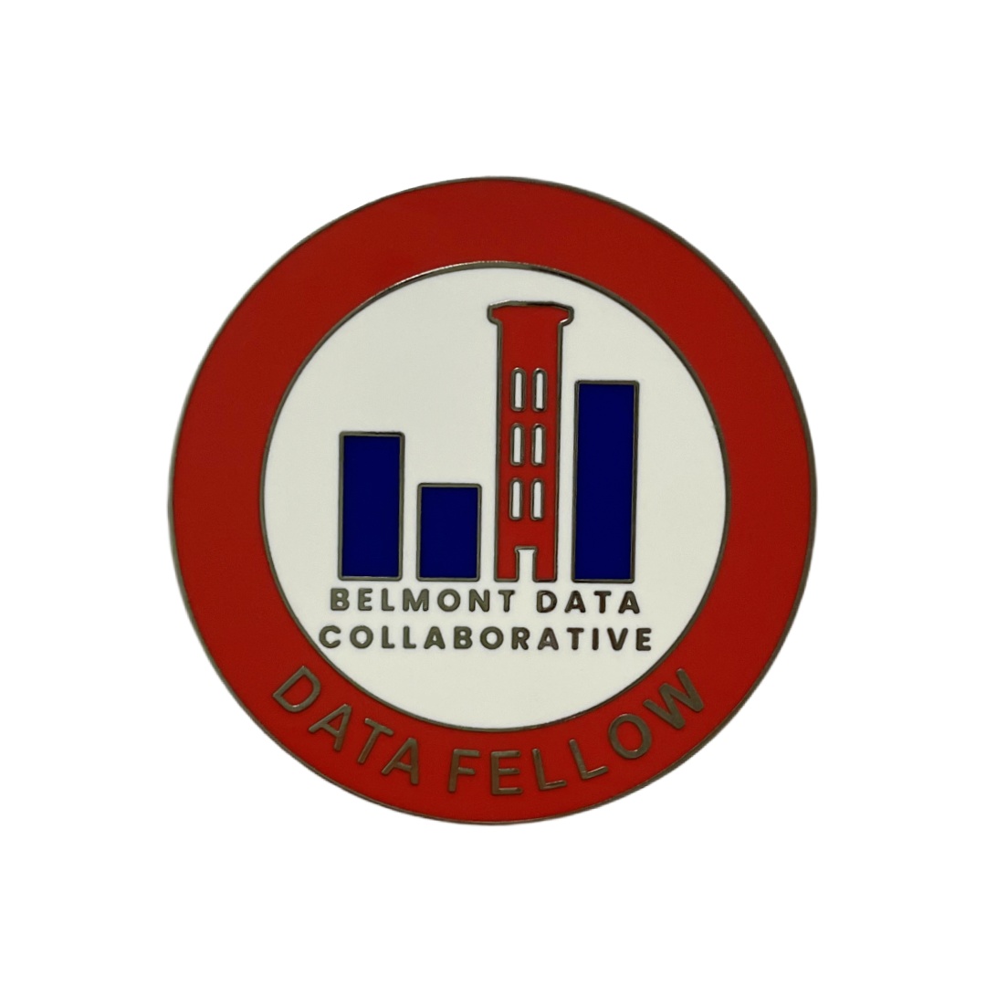 Custom Belmont Data Collaborative Data Fellow Corporate Hard Enamel Badges