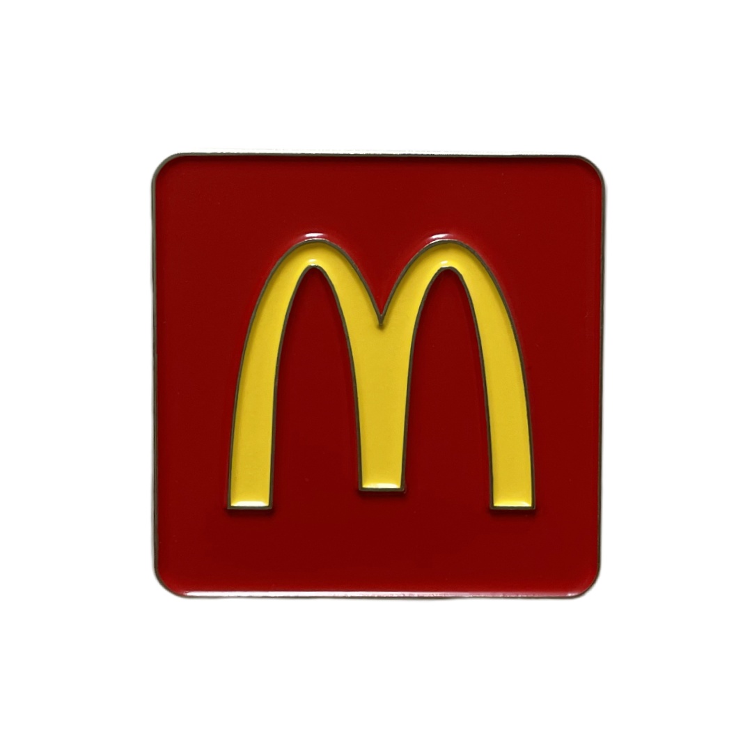 Custom McDonald's Golden Arch Corporate Soft Enamel Badges