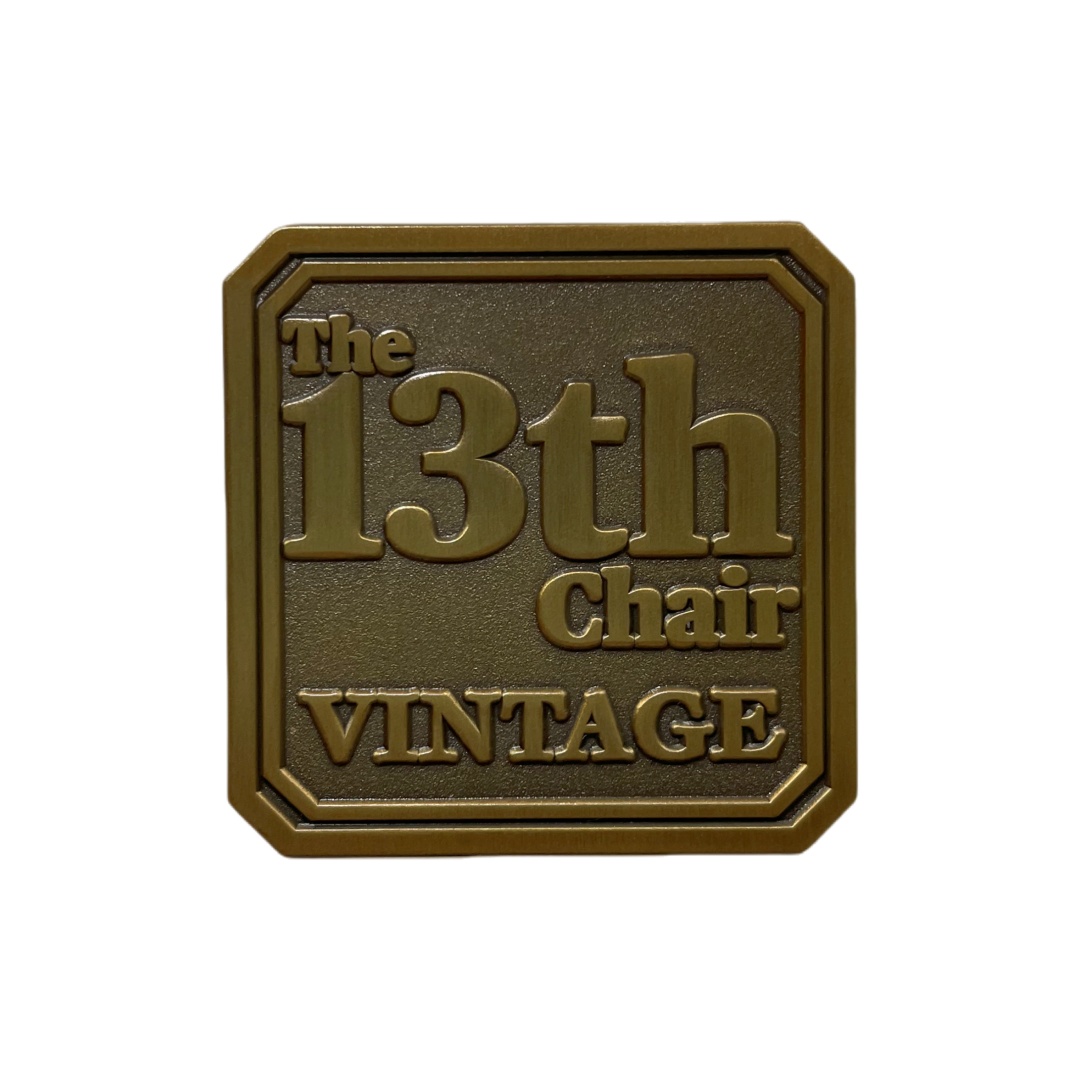 Custom The 13th Chair Vintage Style Die Struck Pins