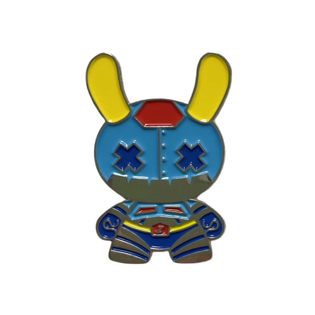 Custom Armor Robot Bunny Dunny Cartoon Soft Enamel Pins