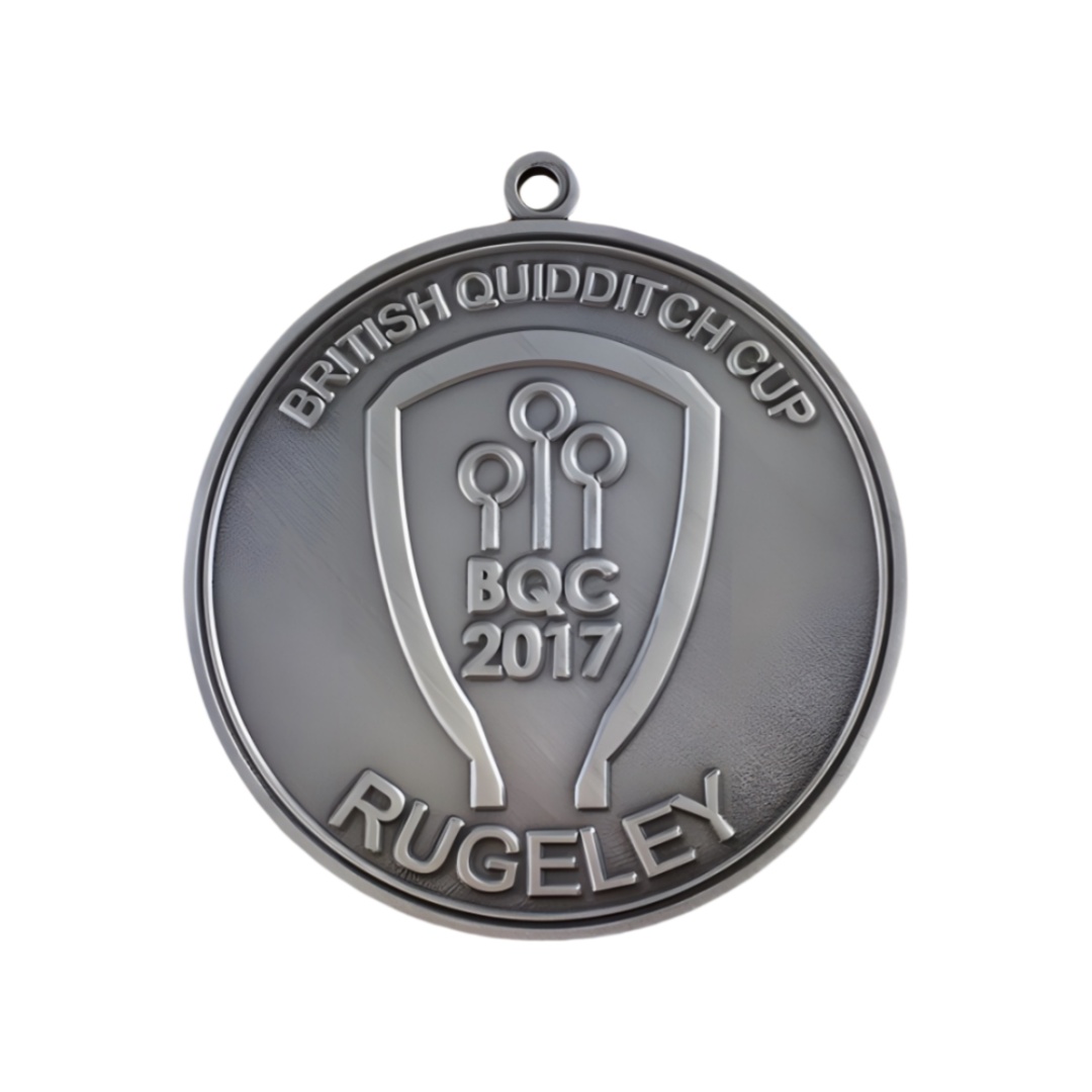 Custom British Quidditch Cup 2017 Rugeley Engraved Metal Medals