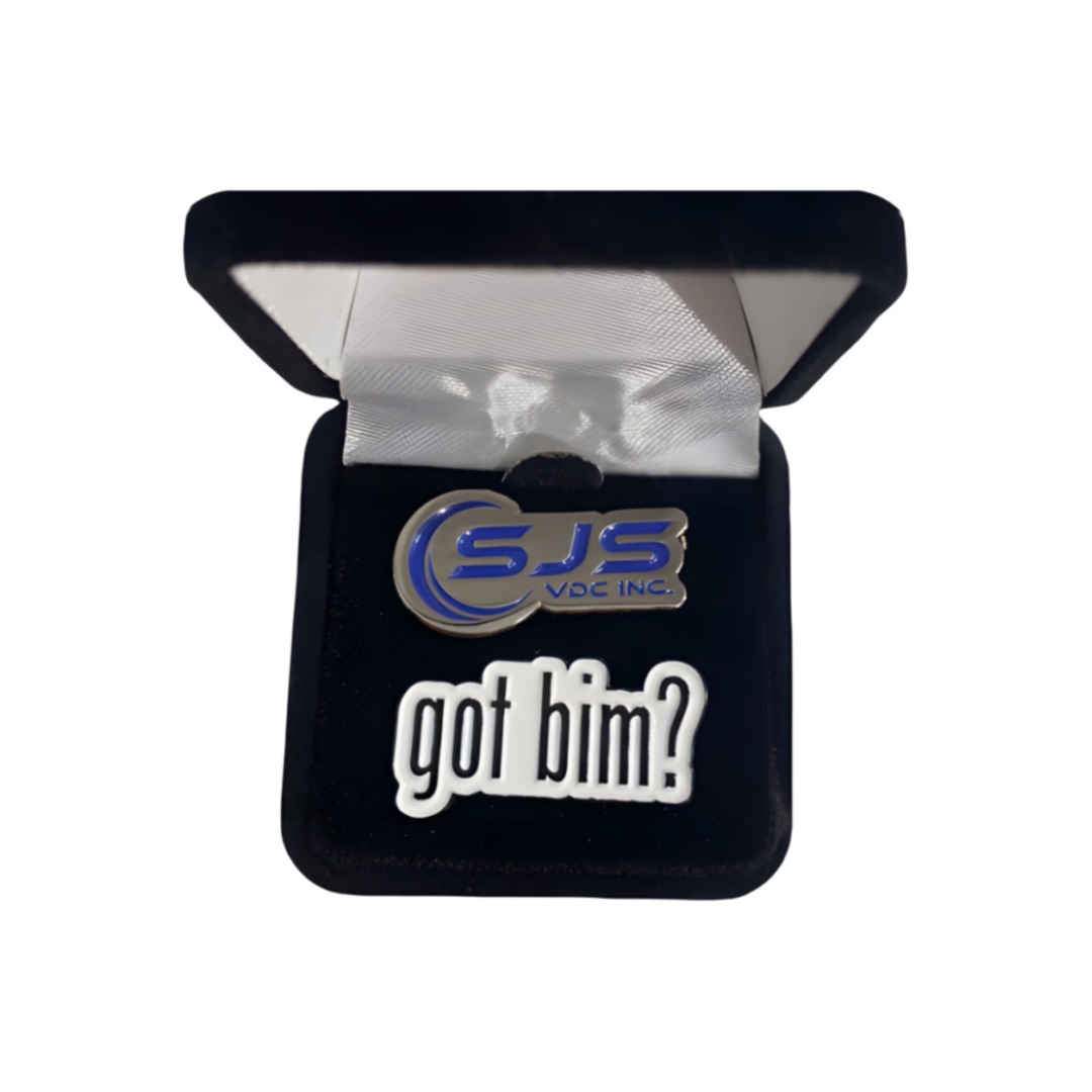 Custom Logo Enamel Pins With Black Velvet Lined Gift Box